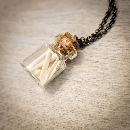Bone Bottle Necklace